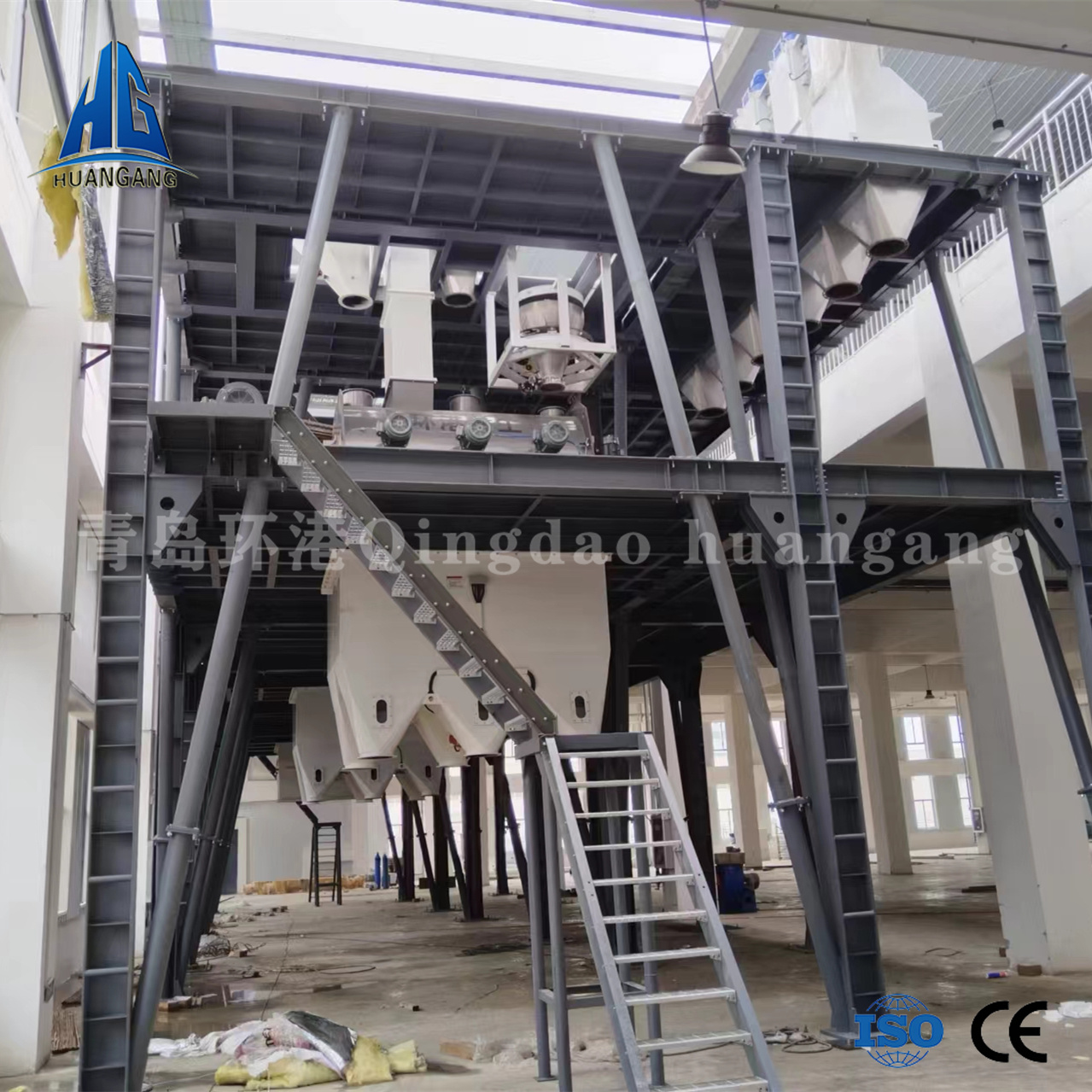 階梯式干粉砂漿設備